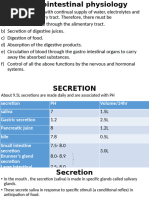 Gastrointestinal Physiology Jovile (1) - 1