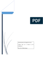 Trabajo Final Del Evangelio de Lucas