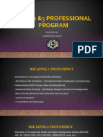 Hse 1,2 &3 Professional Program