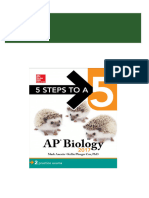 5 Steps To A 5: AP Biology 2017 1st Edition Anestis - Ebook PDF 2024 Scribd Download