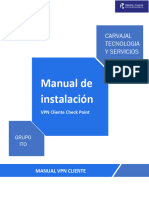 Manual InstalaciÃ N VPN Cliente Check Point v2