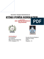 Hydro Electric Power Plant Automation