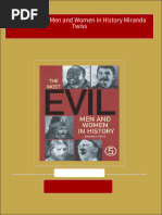 (FREE PDF Sample) The Most Evil Men and Women in History Miranda Twiss Ebooks