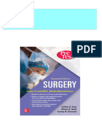 Get Surgery PreTest Self-Assessment and Review, 14E Lillian Kao Free All Chapters