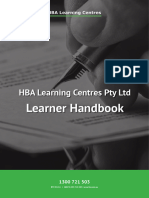 HBA Learner Handbook v4.3 January 2020