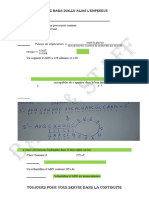 Correction Du TD 1 Et 2 de Biomol Par BABA & STAFF