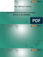 Slides Diversidade Etnico Cultural, Sexual e de Genero