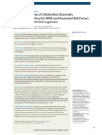 Cognitive Outcomes of Children Born Extremely or Very Preterm Since The 1990s and Associated Risk Factors - A Meta-Analysis and Meta-Regression