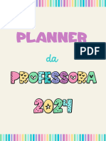 PLANNER 2024 Professora @tarefasfofas