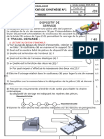 Devoir de Synthèse 2sc N1 2024