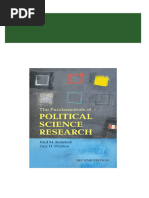 (Ebook PDF) The Fundamentals of Political Science Research 2nd Edition All Chapters Instant Download