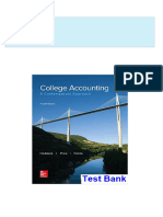 All Chapter Download College Accounting A Contemporary Approach 4th Edition Haddock Test Bank