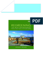 Ebooks File Regreening The Built Environment Nature Green Space and Sustainability Michael A Richards All Chapters