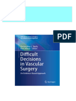 Get Difficult Decisions in Vascular Surgery An Evidence Based Approach 1st Edition Christopher L. Skelly PDF Ebook With Full Chapters Now