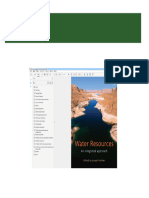 Immediate Download (Ebook PDF) Water Resources: An Integrated Approach Ebooks 2024