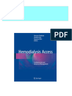 Get Hemodialysis Access Fundamentals and Advanced Management 1st Edition Sherene Shalhub Free All Chapters