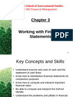 Ch3 - Working With Financial Statements - Financial Management