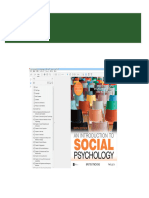 Get (Ebook PDF) An Introduction To Social Psychology, 6th Edition PDF Ebook With Full Chapters Now