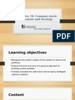 Investment Analysis - Chapter 10