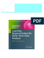 Learning Representation For Multi-View Data Analysis: Models and Applications Zhengming Ding Ebook All Chapters PDF