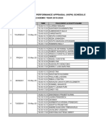 Jadwal KKPK Teachers and Staff