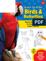 Learn To Draw Birds & Butterfli - Robbin Cuddy