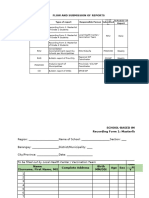 Annexes B-F - SBI Recording - Reporting Forms