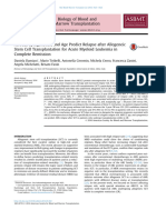 ABCG2, Cytogenetics, and Age Predict Relapse After