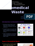 Biomedical Waste