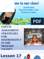 Lesson 17 Assessing Learning