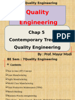 Chap 5 Contempary Trends in Quality Engineering