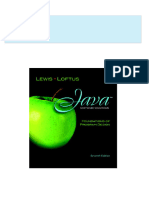 Test Bank For Java Software Solutions: Foundations of Program Design, 7/E 7th Edition John Lewis, William Loftus All Chapter Instant Download