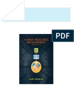 Access Human Resource Management Dessler 13th Edition Solutions Manual All Chapters Immediate PDF Download