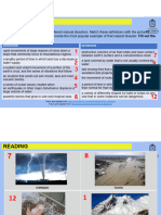 Natural Disasters Chart Hechoooo