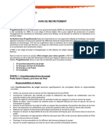 Avis de Recrutement Bien Manger Mieux Grandir - Nov 2024DrBELEM