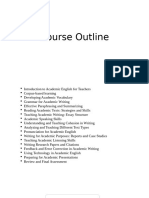 Course Outline