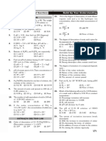 CHEMISTRY MODULE 1 - IONIC EQUILIBRIUM - Exercise-I