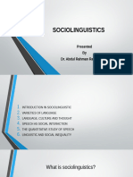 Sociolinguistics Mutia