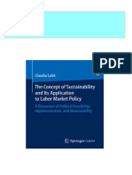 PDF The Concept of Sustainability and Its Application To Labor Market Policy A Discussion of Political Feasibility Implementation and Measurability 1st Edition Claudia Lubk (Auth.) Download