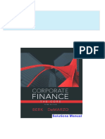 Corporate Finance The Core 3rd Edition Berk Solutions Manual Download PDF