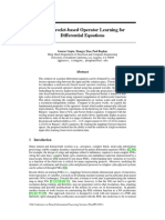 NeurIPS 2021 Multiwavelet Based Operator Learning For Differential Equations Paper