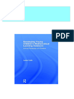 Complete Developing Young Children S Mathematical Learning Outdoors Linking Pedagogy and Practice 1st Edition Lynda Keith PDF For All Chapters