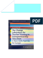 Full Download The Change Laboratory For Teacher Training in Entrepreneurship Education A New Skills Agenda For Europe Daniele Morselli PDF