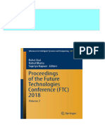 Full Download Proceedings of The Future Technologies Conference FTC 2018 Volume 2 Kohei Arai PDF