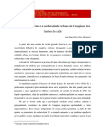 2005 - GOES MONTEIRO, Ana Maria Reis - Ramos de Azevedo e A Modernidade Urbana Da Campinas Dos Barões Do Café - ARTIGO