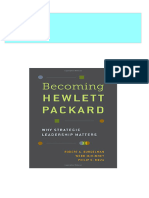 Instant Ebooks Textbook Becoming Hewlett Packard: Why Strategic Leadership Matters 1st Edition Burgelman Download All Chapters