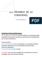 Les Troubles de La Conscience DR Bennadji New