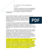 Fichamento Do Artigo Curadoria em Museus Antropológicos