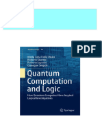 Quantum Computation and Logic How Quantum Computers Have Inspired Logical Investigations Maria Luisa Dalla Chiara Ebook All Chapters PDF