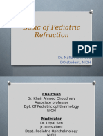 Basic of Pediatric Refraction